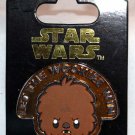 Disney Parks Star Wars Cuties Pin Chewbacca