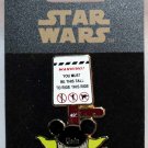 Disney Parks Star Wars Yoda Height Requirement Sign Judge Me By My Size Disney Parks Star Wars Yoda Height Requirement Sign Judge Me By My Size