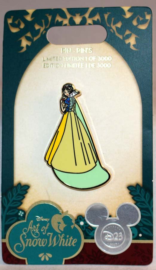 D23 Expo 2017 Disney Store Art of Snow White Pin Limited Edition 3000