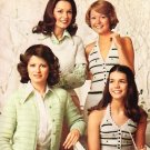 Leisure Arts Sweaters for Sport Yarn to Knit and Crochet 4 Designs