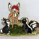 D23 Expo 2017 Disney Store Bambi 75th Anniversary Pin Limited Edition 300 Bambi Flower Thumper D23 Expo 2017 Disney Store Bambi 75th Anniversary Pin Limited Edition 300 Bambi Flower Thumper