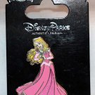 Disney Parks Sleeping Beauty Glitter Dress Aurora Pin