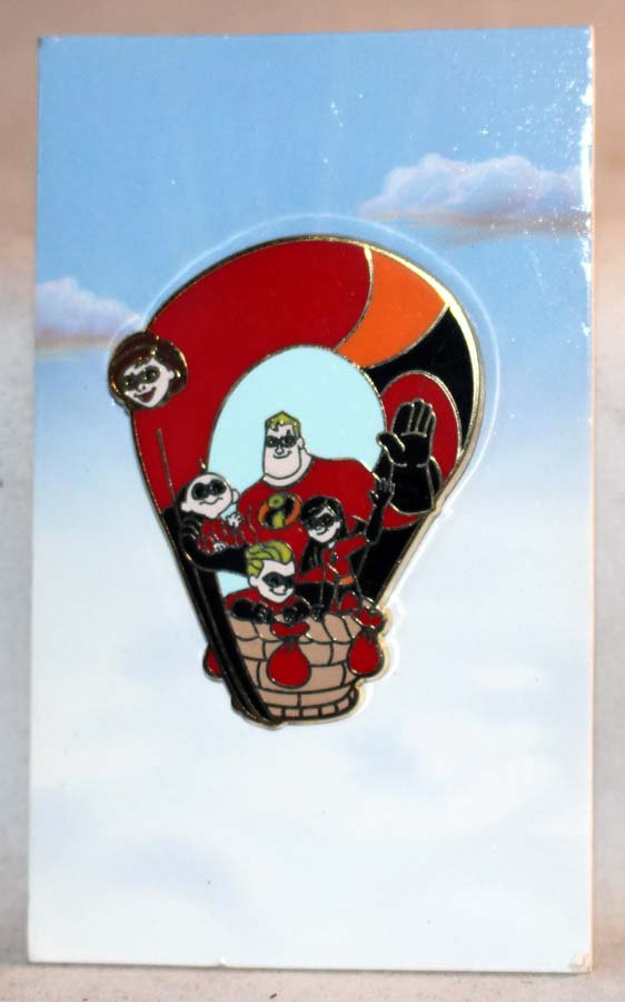 Disney Hot Air Balloon Mystery Pin Collection The Incredibles