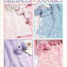 Leisure Arts Blankets and Booties 8 Designs to Crochet