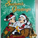 Disney Season's Greetings 2016 Pin Mickey and Minnie in Sleigh with Bell Limited Edition 5000 Disney Season's Greetings 2016 Pin Mickey and Minnie in Sleigh with Bell Limited Edition 5000