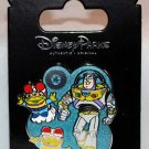Disney Parks Buzz Lightyear and Little Green Men Pin Disney Parks Buzz Lightyear and Little Green Men Pin