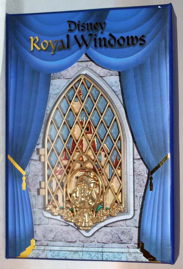 D23 Expo 2017 WDI Disney Royal Windows Cinderella Castle Hinge Pin LE 300 