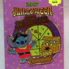 Disneyland Halloween 2007 Pin Stitch Limited Edition 1000 Glow in the Dark