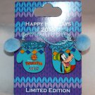 Disney Paradise Pier Hotel Holiday Mitten Resort Collection 2015 Pins Goofy Limited Edition 500