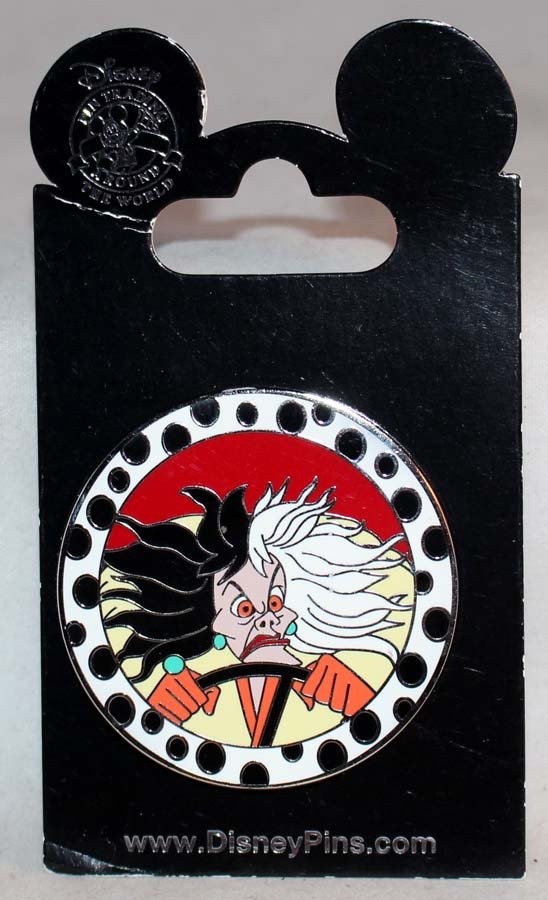 Disney Parks Villains in Frames Pin Cruella De Vil