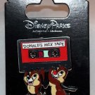 Disney Parks Chip and Dale with Donald's Mix Tape Pin