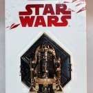 Disney Star Wars The Last Jedi R2-D2 Sculpted Chrome Pin Limited Edition 5000