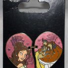 Disney Parks Beauty and the Beast Broken Heart 2-Pin Set