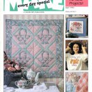 Leisure Arts Make Every Day Special Magazine April 1995 26 Projects Cross Stitch Crochet