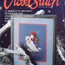 Leisure Arts For the Love of Cross Stitch Magazine January 1992 Issue 22 Projects