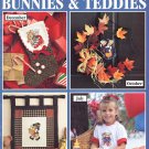 Leisure Arts A Year of Bunnies and Teddies 12 Designs to Cross Stitch