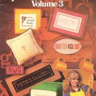 Leisure Arts Alphabets and Borders Volume 3 - 14 Alphabets and 23 Borders to Cross Stitch