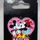 Disney Parks Mickey and Minnie I Love You-You Love Me Slider Pin Disney Parks Mickey and Minnie I Love You-You Love Me Slider Pin