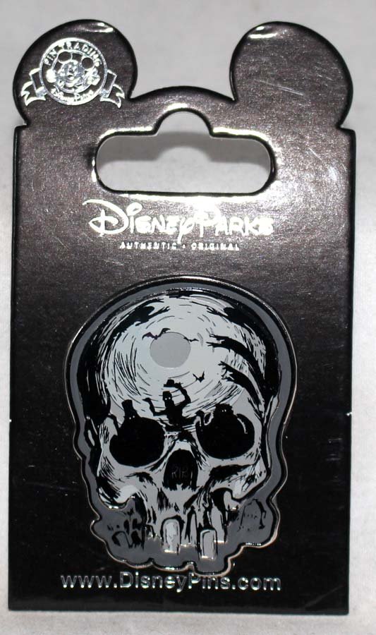 Disney Parks Haunted Mansion Skull Pin