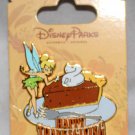 Disney Parks Happy Thanksgiving Pin Tinker Bell and Pumpkin Pie Disney Parks Happy Thanksgiving Pin Tinker Bell and Pumpkin Pie