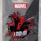 Disneyland runDisney Super Heroes Half Marathon Weekend 2017 Spider-Man 5K I Did It Pin Ltd Release