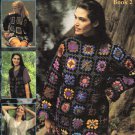 Leisure Arts Hooked on Fashion Book 2 - 3 Granny Square Designs to Crochet
