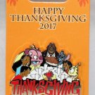 Disney Happy Thanksgiving 2017 Pin Lilo and Stitch Characters Limited Edition 4000 Disney Happy Thanksgiving 2017 Pin Lilo and Stitch Characters Limited Edition 4000