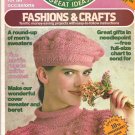Family Circle Fashions and Crafts Magazine July 1984 Issue - 58 Projects