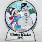 Disney Winter Wishes 2017 Snow Globe Pin Mickey Mouse Limited Edition 5000 Disney Winter Wishes 2017 Snow Globe Pin Mickey Mouse Limited Edition 5000