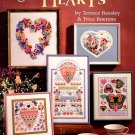 American School of Needlework Cross Stitch Hearts Booklet 14 Designs