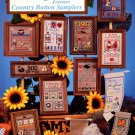 Alma Lynne Designs Country Button Samplers - 12 Designs to Cross Stitch