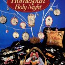 Alma Lynne Designs Homespun Holy Night - 5 Cross Stitch Designs, 9 Embroidered Ornaments