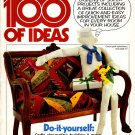 Better Homes and Gardens 100s of Ideas Magazine 1980 - Furniture Storage Decorations