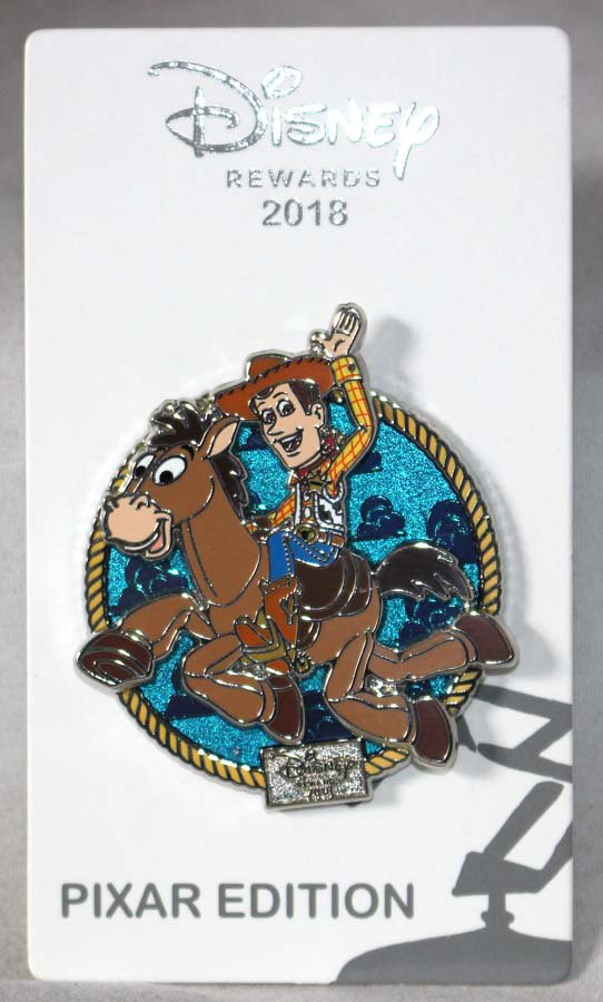 Disney Rewards 2018 Chase Visa Cardmember Exclusive Pin Sheriff Woody ...