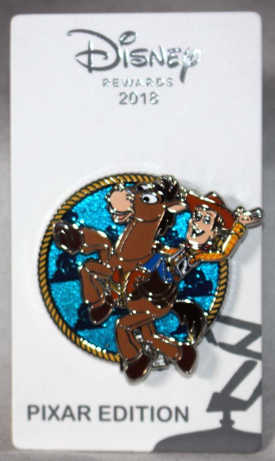 Disney Rewards 2018 Chase Visa Cardmember Exclusive Pin Sheriff Woody ...