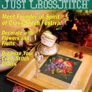 Just Cross Stitch Magazine March-April 1994 - 16 Projects, Home Decor Issue