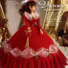 The Needlecraft Shop Crochet Ladies of Fashion Victoria of Rochester Gown for Barbie 1998