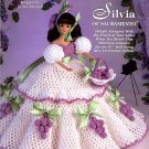 The Needlecraft Shop Crochet Ladies of Fashion Silvia of Sacramento Gown for Barbie 1997
