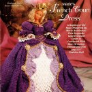 The Needlecraft Shop Crochet Ladies of Fashion Marie's French Court Dress for Barbie 1995