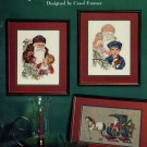 Imaginating with Marilyn Clark's Believe 1994 - 3 Large Santa Projects to Cross Stitch