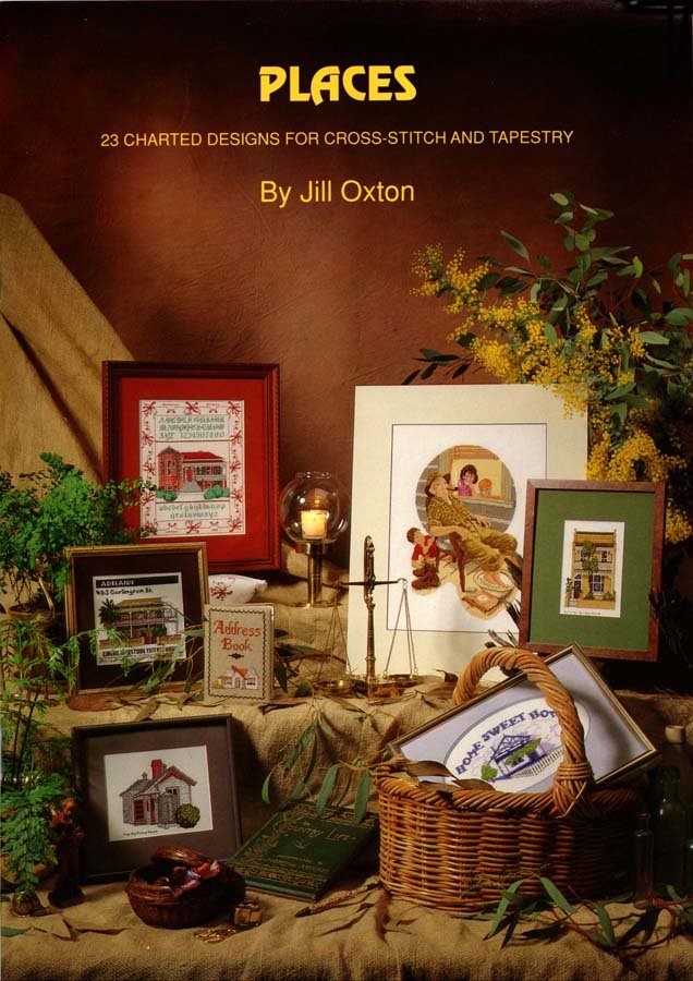 Jill Oxton Cross Stitch Australia Special Edition Places 1990 23 Designs