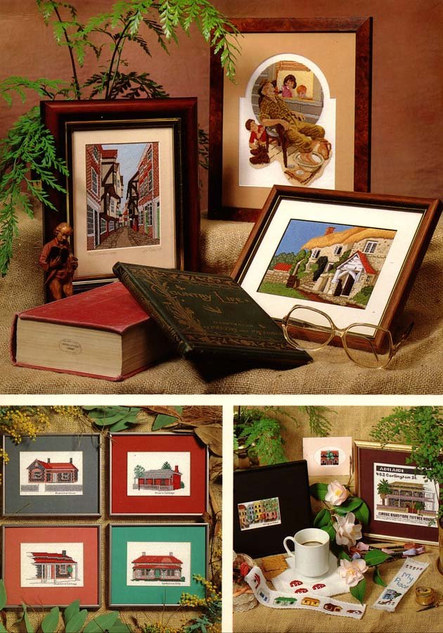 Jill Oxton Cross Stitch Australia Special Edition Places 1990 23 Designs