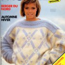 Berger Du Nord Modeles Knitting Magazine Number 24 - 36 Couture Designs from France