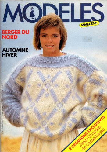 Berger Du Nord Modeles Knitting Magazine Number 24 - 36 Couture Designs from France