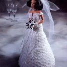 Annie's Attic Bridal Belle Collection Miss May Crochet for Barbie Doll 1997