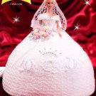 Annie's Attic The Fairy Tale Collection Cinderella Outfit to Crochet for Barbie 2002