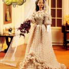 Annie's Attic The Southern Belle Collection Wedding Day Outfit to Crochet for Barbie 1999