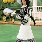 Annie's Attic The Southern Belle Collection Stroll with Baby Outfit to Crochet for Barbie 1999