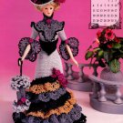 Annie's Attic Calendar Bed Doll Society August 1996 Afternoon Visiting Costume to Crochet for Barbie