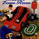 Annie's Attic Fashion Doll Home Decor Crochet Bubba's Zoom Room 1994 - 7 Items For Young Boy Doll